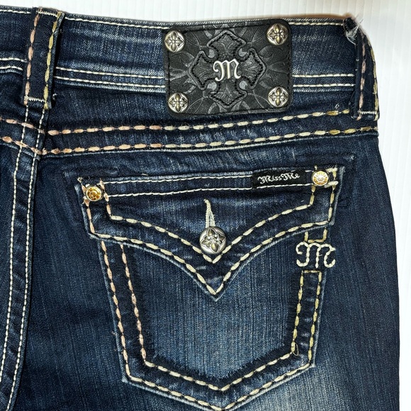 Miss Me Signature Bootcut Flap Pocket Jeans 32 - Picture 8 of 16